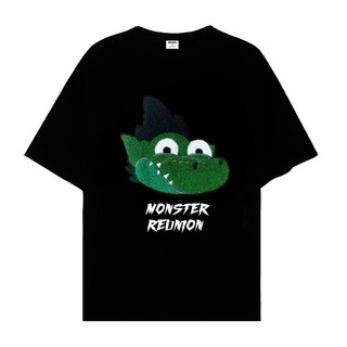 REUNION R'DINOSAUR Tee - Áo thun R'DINOSAUR thêu xù cao cấp chính hãng REUNION