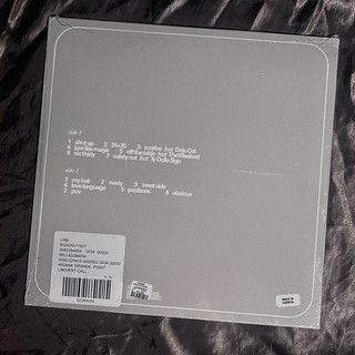 Đĩa than Ariana Grande - Positions (Coke Bottle Clear Vinyl 1LP)