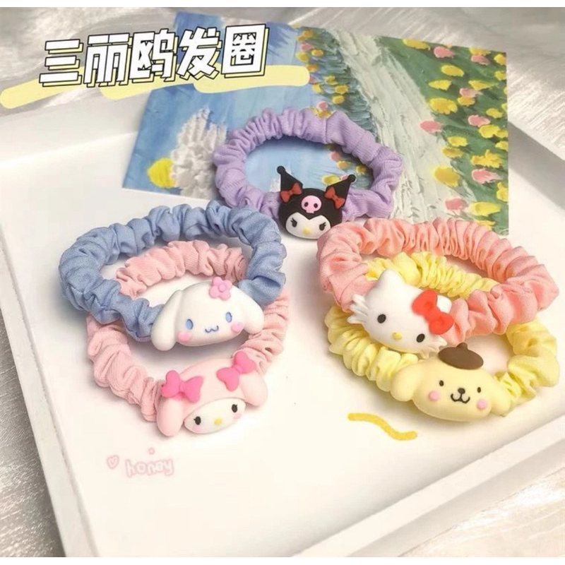 [ DÂY CỘT TÓC ĐÍNH CHARM CUTE ] by cloudi.vn