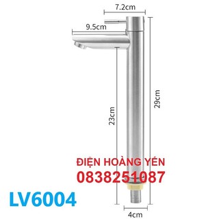 Vòi Lavabo inox304 Lạnh