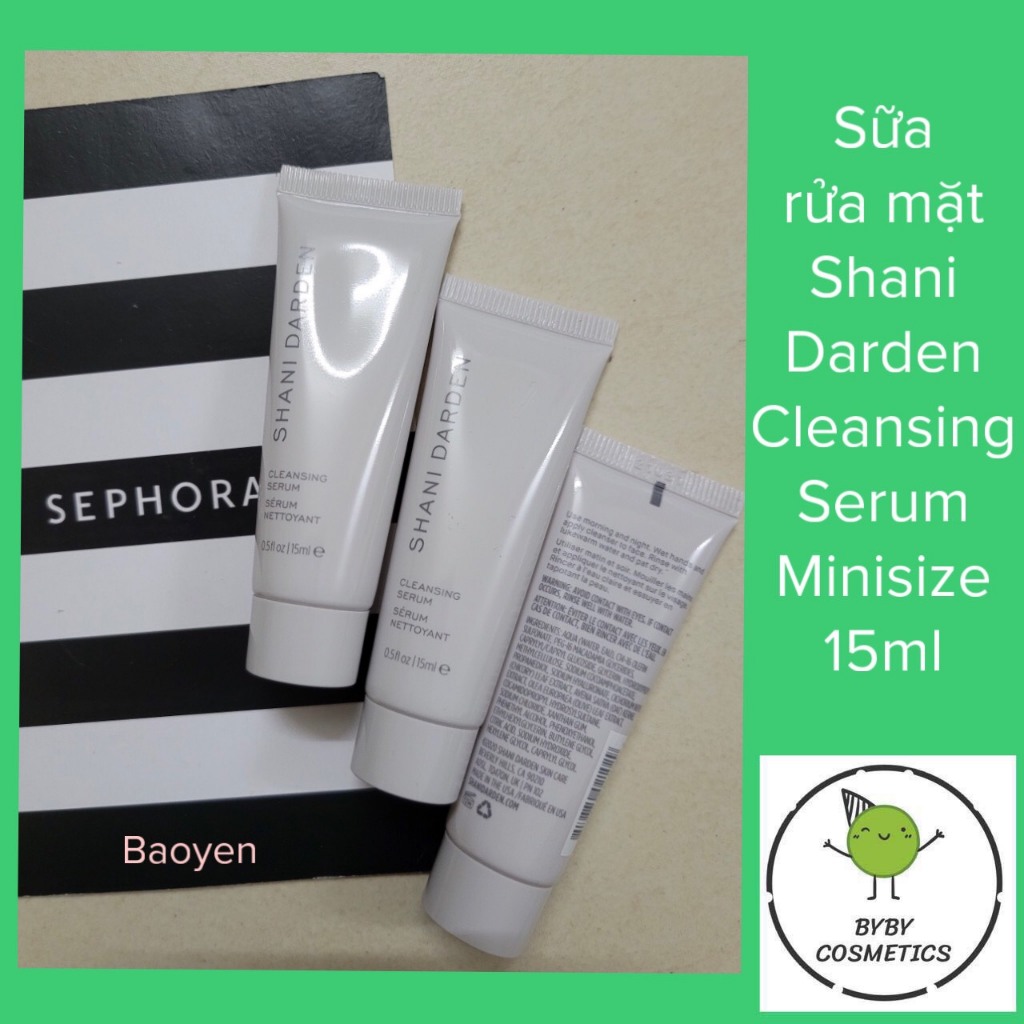 [ Minisize 15ml ] Sữa Rửa Mặt Shani Darden Cleansing Serum