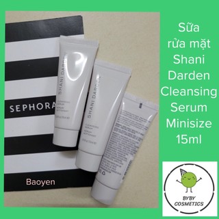 [ Minisize 15ml ] Sữa Rửa Mặt Shani Darden Cleansing Serum