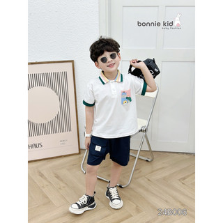 Bộ short PoLo cá sấu bé trai