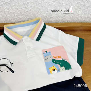 Bộ short PoLo cá sấu bé trai