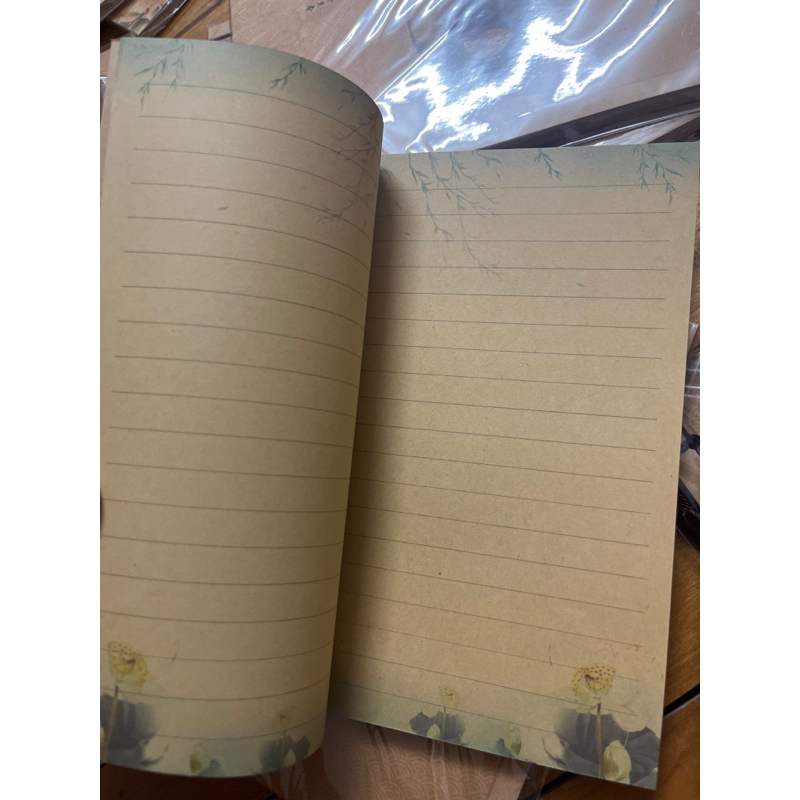 Sổ cổ phong, sổ cổ trang Trung Hoa kẻ ngang | BigBuy360 - bigbuy360.vn