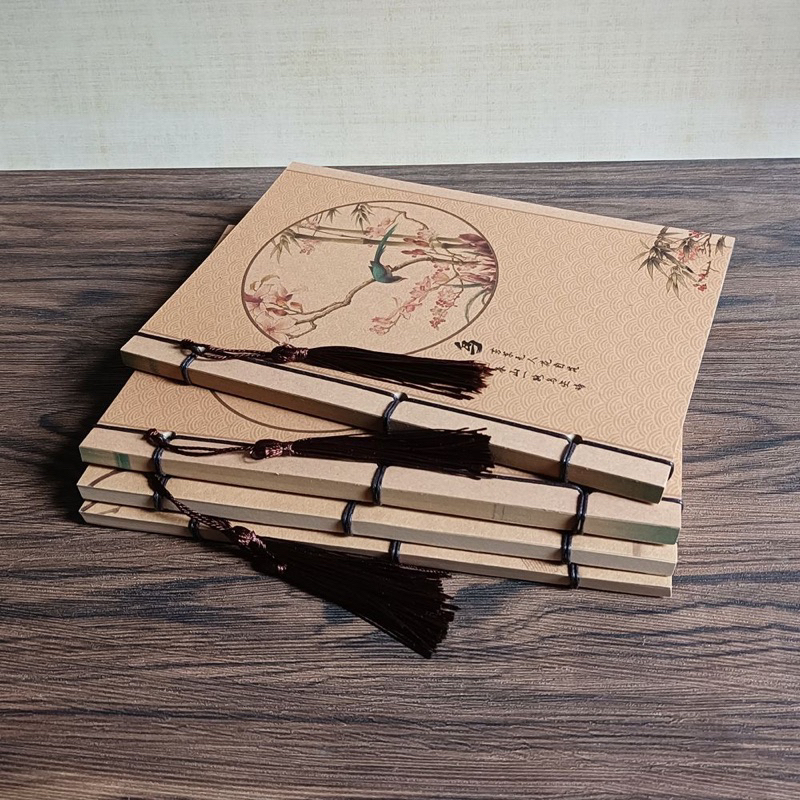 Sổ cổ phong, sổ cổ trang Trung Hoa kẻ ngang | BigBuy360 - bigbuy360.vn