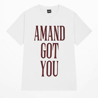 Áo thun nam nữ Unisex form rộng tay lỡ AMAND GOT YOU chất cotton dày 250gsm