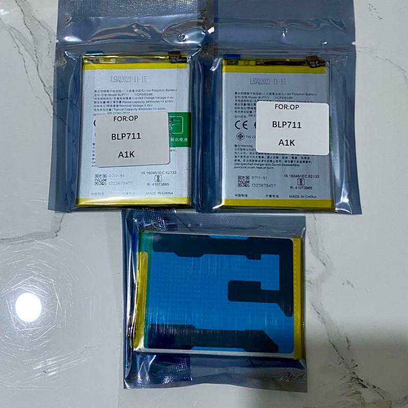 Pin oppo A1k zin model BLP 711