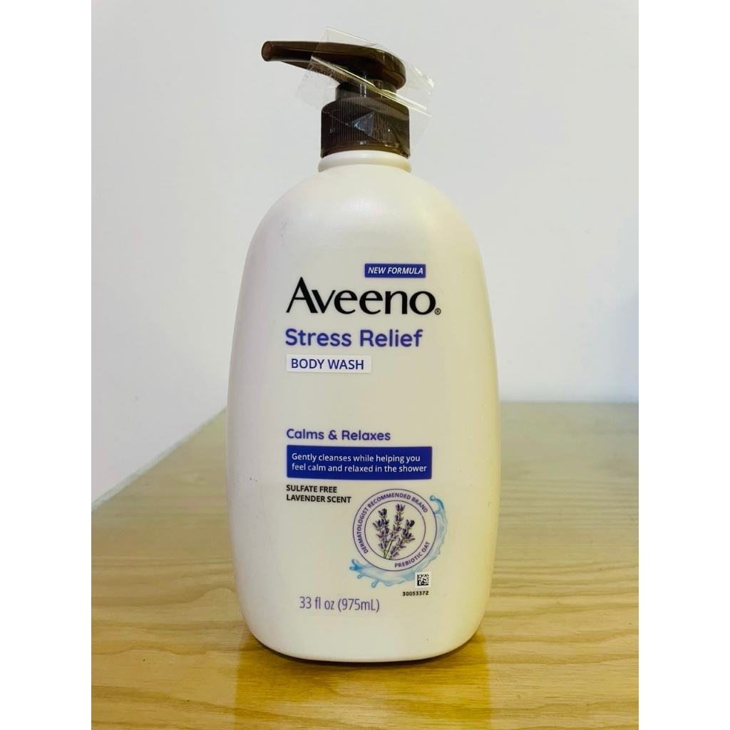 Sữa tắm dưỡng ẩm giảm stress Aveeno Stress Relief