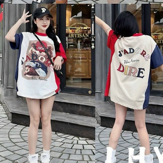(HÀNG CHUẨN) Áo thun nữ SIÊU CẤP form rộng, Áo phông nữ cổ bo chất khô L1 HOT HIT HOT 06