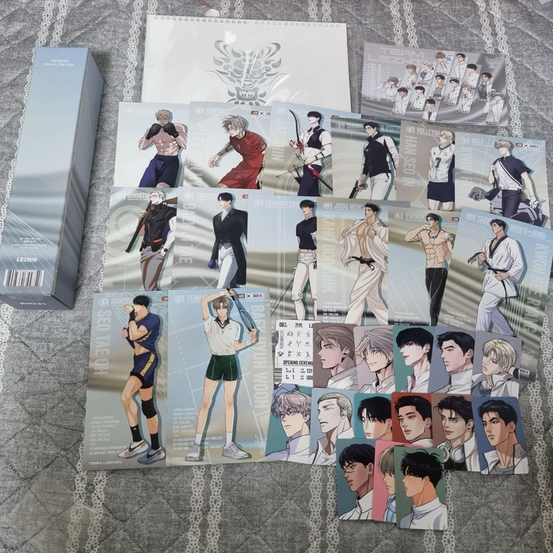 (sẵn) POSTCARD LEZHIN 2024