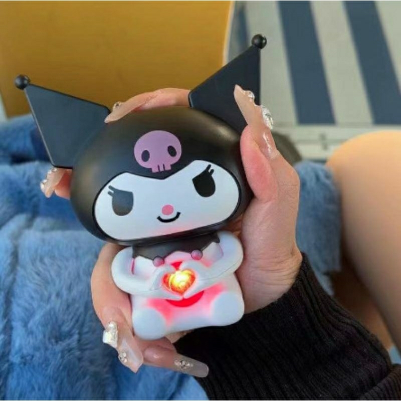Mèo Kuromi Xinh Xắn Hình Trái Tim Phát Sáng Dễ Thương Biết Nói I Love You Món Quà Sinh Nhật Decor Siêu Đẹp