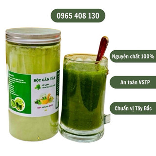 Combo 4 loại bột sấy lạnh bột tía tô , bột cần tây , bột rau má , bột diếp cá