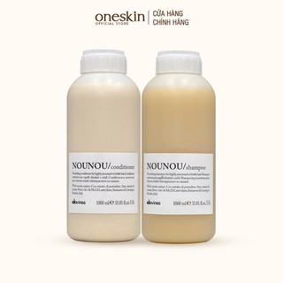 Dầu gội xả phục hồi hư tổn Davines Nounou 1000ML