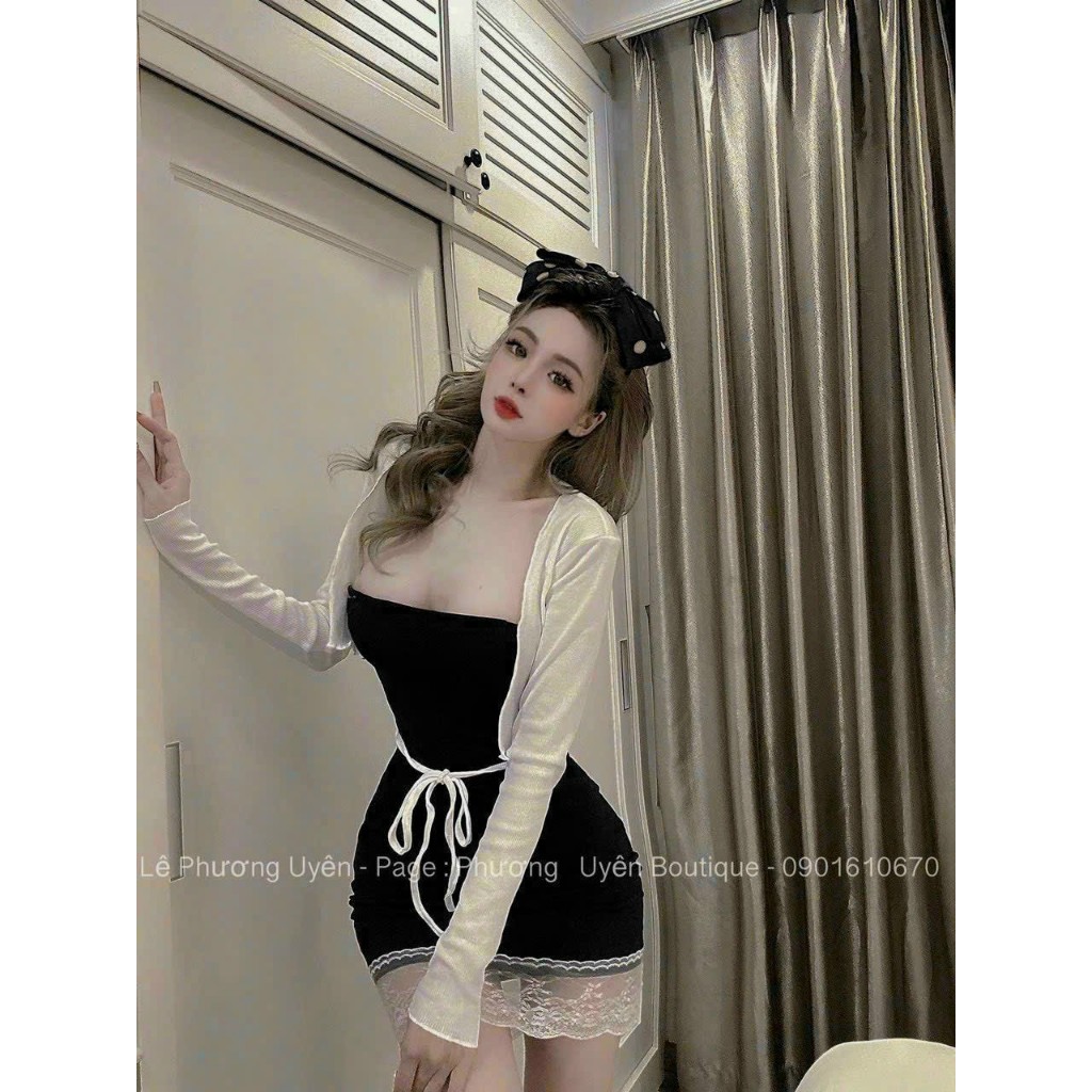 Đầm kiểu 2 món rời