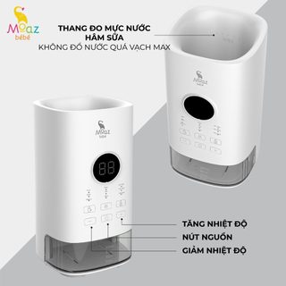Máy hâm sữa thông minh siêu tốc moaz bébé mb – 033