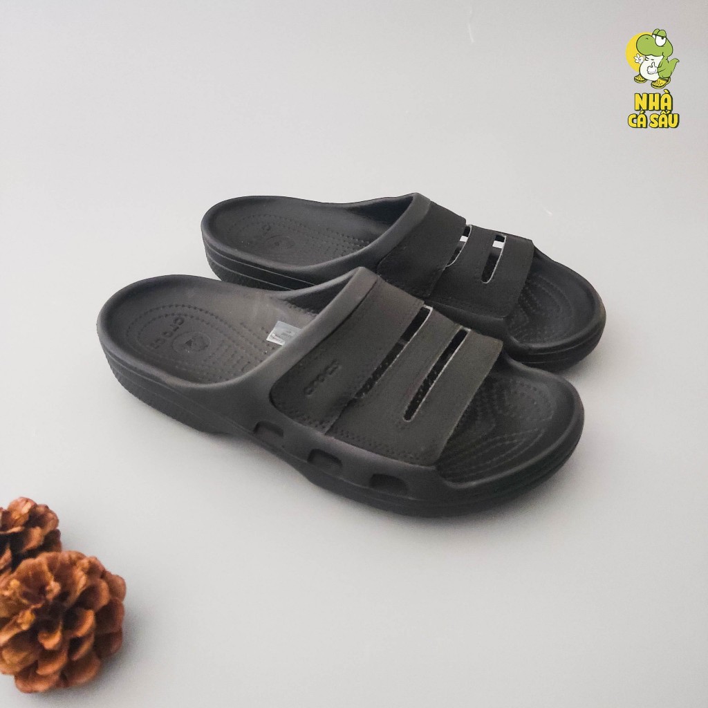 Dép cross quai ngang yukon cho nam cao cấp siêu nhẹ, siêu bền, dép quai ngang cross yukon chống trơn trượt