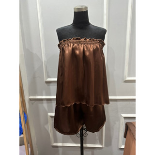  BỘ QUÂY LỬNG PHI LỤA CHO SPA MẶC MASSAGE  có bán rời áo quây  