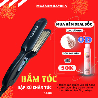 Máy Dập Xù tạo phồng chân tóc Bấm XÙ bản lớn Cao Cấp Hàn Quốc  Vigor Pro 389 Chuẩn Salon tóc