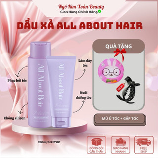 Combo Dầu Gọi , Dầu Xã All About Hair , Nuôi Dưỡng Tóc , Làm Dày Tóc , Giảm Bết Tóc