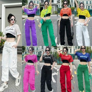 Áo tanktop lưới croptop Cute cộc tay tập aerobic zumba chạy bộ