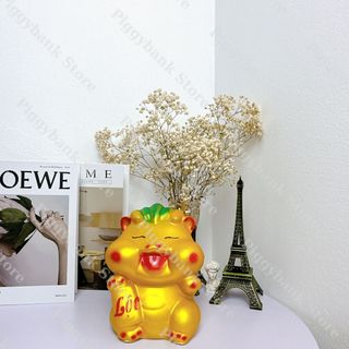 Heo đất tiết kiệm, heo đất rồng má phệ cute đáng yêu hot hit 2024 - heo đất bố bún hđbb20