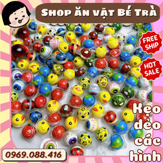 Kẹo nổ trái cây nhân siro mini
