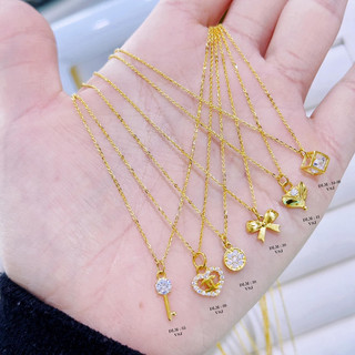 Combo dây chuyền kèm mặt size mini xinh xắn