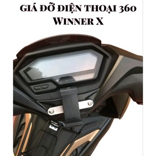 Giá đỡ điện thoại cho xe máy winner X xoay 360 độ