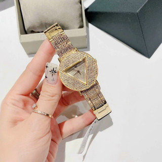 [Chính Hãng 100%] Đồng Hồ Nữ Guess GW0512L1 ,GW0512L2, GW0512L3 (0512) Mặt Tròn Siz 36mm Máy Quartz (Pin) Dây Full Đá