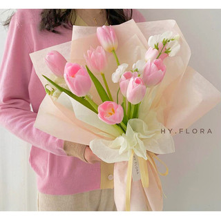 [Vui Lòng Chọn Thêm Ống Giấy Nếu Không Shop Sẽ Gấp Giấy] Giấy Lụa, Giấy Mếch Gói Hoa Gói Quà