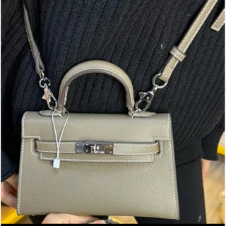 túi xách nữ  hơi mệt  20cm da víp