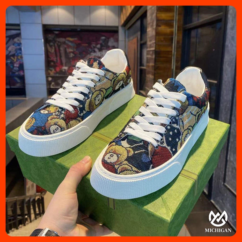 Giày Thời Trang Nam Mũi Tròn kiểu Dáng Trẻ Trung Phong Cách Collection 2023 MICHIGAN STORE