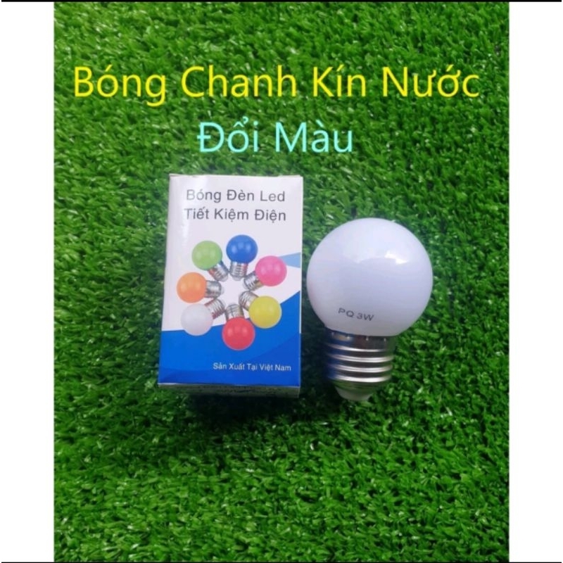 (GIÁ HỦY DIỆT) LED E27 NHIỀU MÀU
