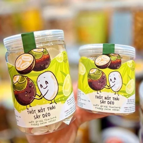 Thốt Nốt Sấy Dẻo - Ăn Vặt Chú Mạnh