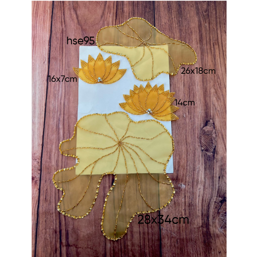 Bộ hoa sen von trang trí