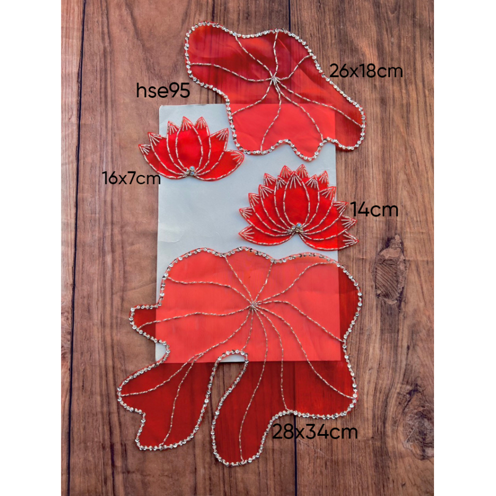 Bộ hoa sen von trang trí