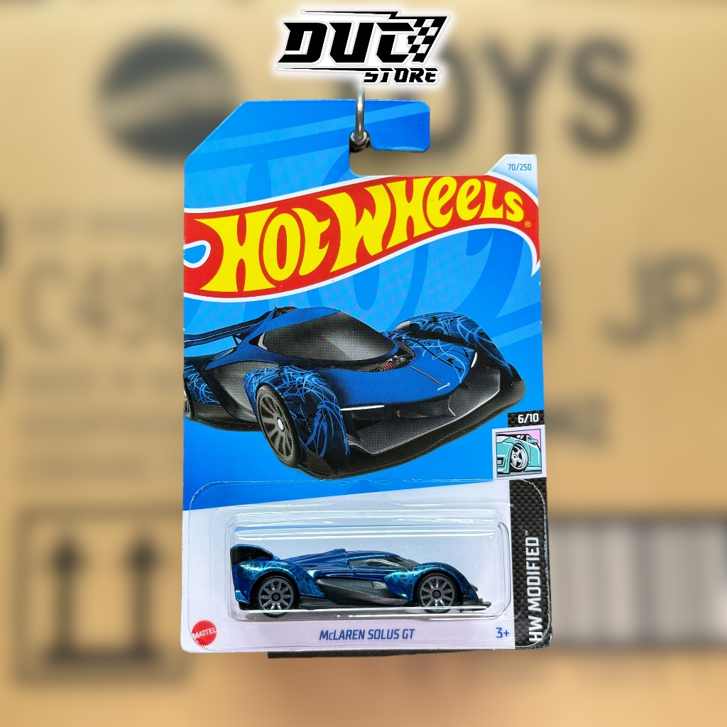 Ducstore.vn Xe mô hình HKG70 Hot Wheels McLaren Solus GT - basic case Q 2023