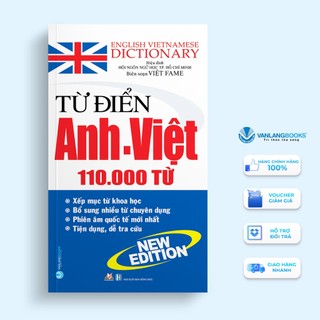 Sách vanlangbooks - từ điển anh - việt 110.000 từ