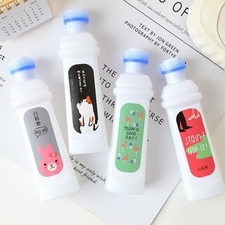 Chai tẩy giày sneaker túi da có Đầu Chổi Cọ - Lọ Nước Vệ Sinh Tẩy Trắng Vết Ố Bẩn Giày Dép - Túi Da Đa Năng An Toàn Cho