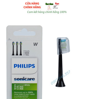 Đầu bàn chải Sonicare W - Đen