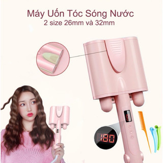 Máy Dập Gợn Sóng Nước 3 Trục (tặng kèm 2 kẹp Tonyguy cao cấp) LT302