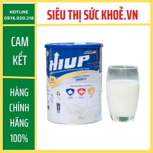 Sữa Tăng chiều cao HIUP cho bé Từ 2-15 tuổi