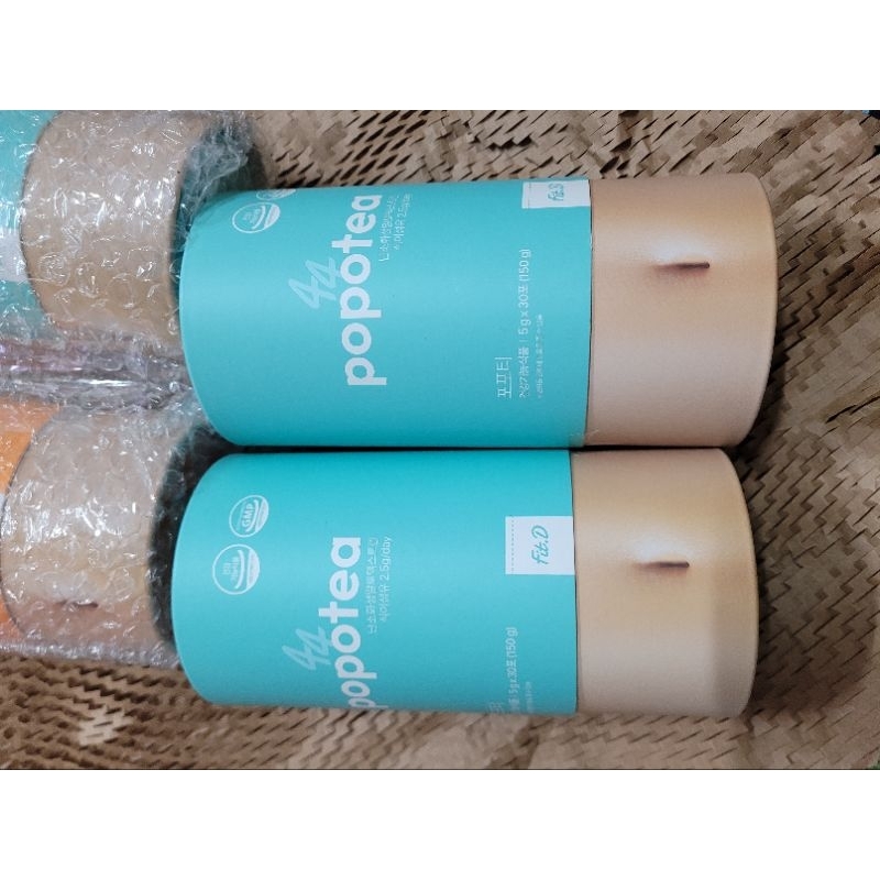 Viên uống/trà giảm cân Gotcha fit vs Popotea