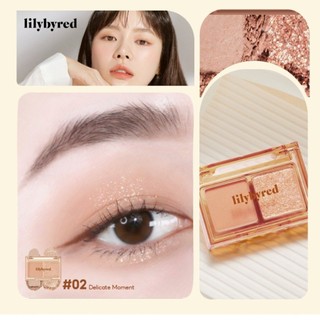 838- Bảng Phấn Mắt 2 ô Lilybyred Little Bitty Moment Shadow