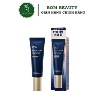 Kem chống nắng dr.g black snail glutathione tone up sun 50ml, spf50+/pa++++