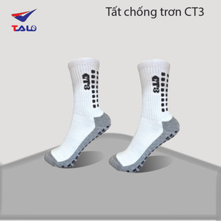  Tất Bóng Đá Chống Trơn Trượt CT3 tất đá banh có cao su chống trượt 