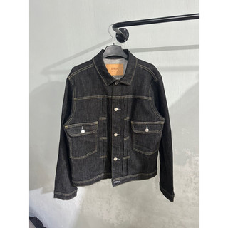 (𝑪𝒉𝒊́𝒏𝒉 𝒉𝒂̃𝒏𝒈) 𝐀́𝐨 𝐊𝐡𝐨𝐚́𝐜 𝐉𝐞𝐚𝐧𝐬 𝐍𝐚𝐦  Edwin Backdoor xuất Nhật(Edwin Denim Jacket)