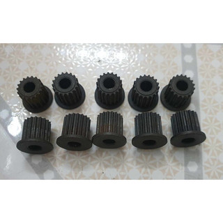10 Puly bằng gang đúc cho motor có trục 5mm, hàng tháo máy