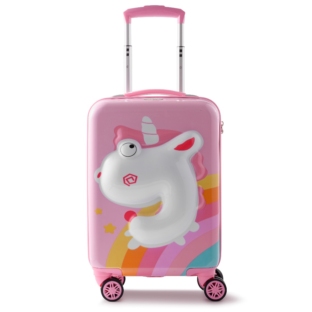 Vali Kéo Trẻ Em BEDDYBEAR Họa Tiết Xinh Xắn Cho Bé Trai/Bé Gái Từ 4t(Khóa Số, Xoay 360°, Chống Va Đập)